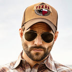 Texas Western Trucker Cap - Premium Snapback Hat
