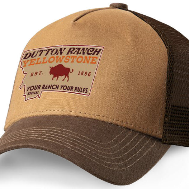 Trucker cap Your Ranch Your Rules - Yellowstone edition Premium Snapback