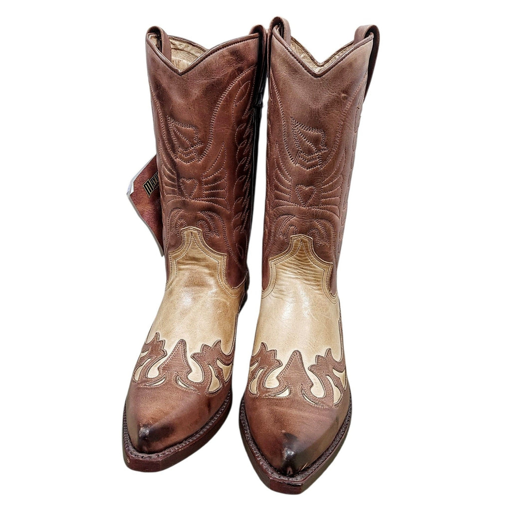 Two color leather cowboy Boots 1927