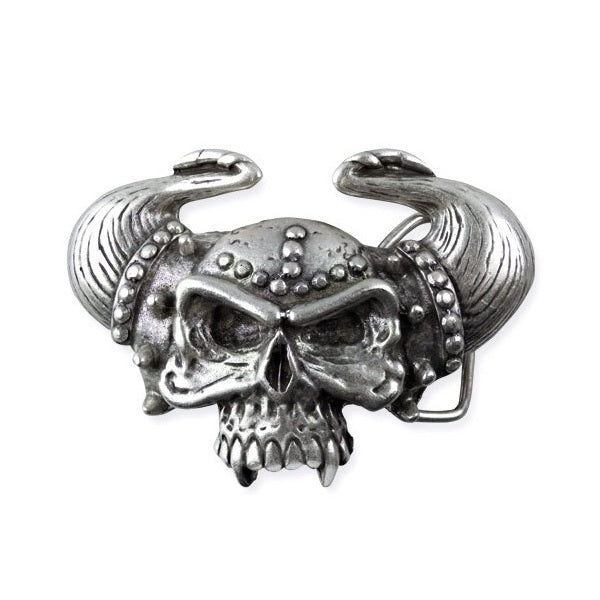 Belt buckle Viking Skull