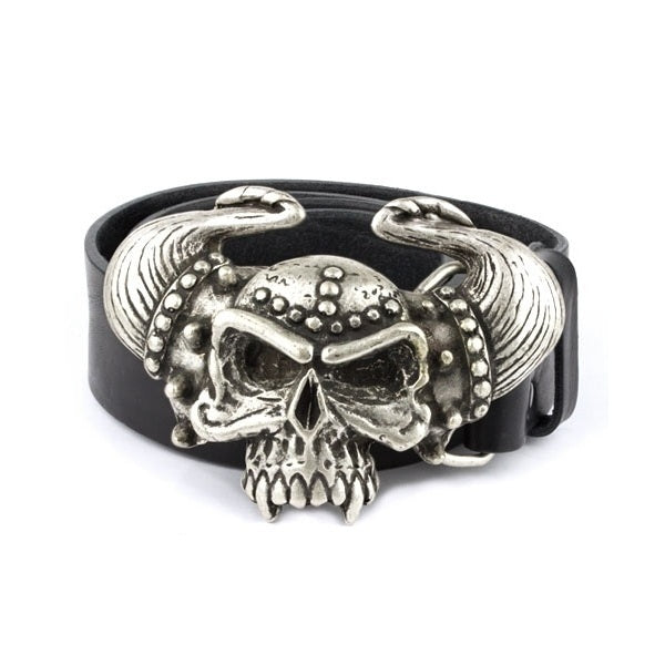 Belt buckle Viking Skull