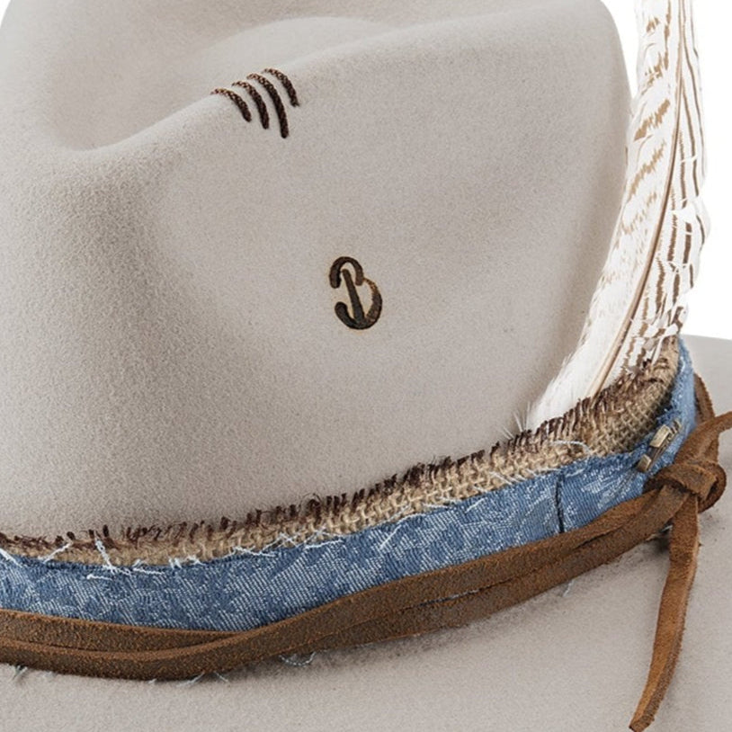 UNDER PRESSURE felt hat