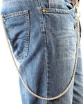 WALLET CHAIN METAL BRAID