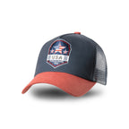 USA Western Trucker Cap - Premium Snapback Hat