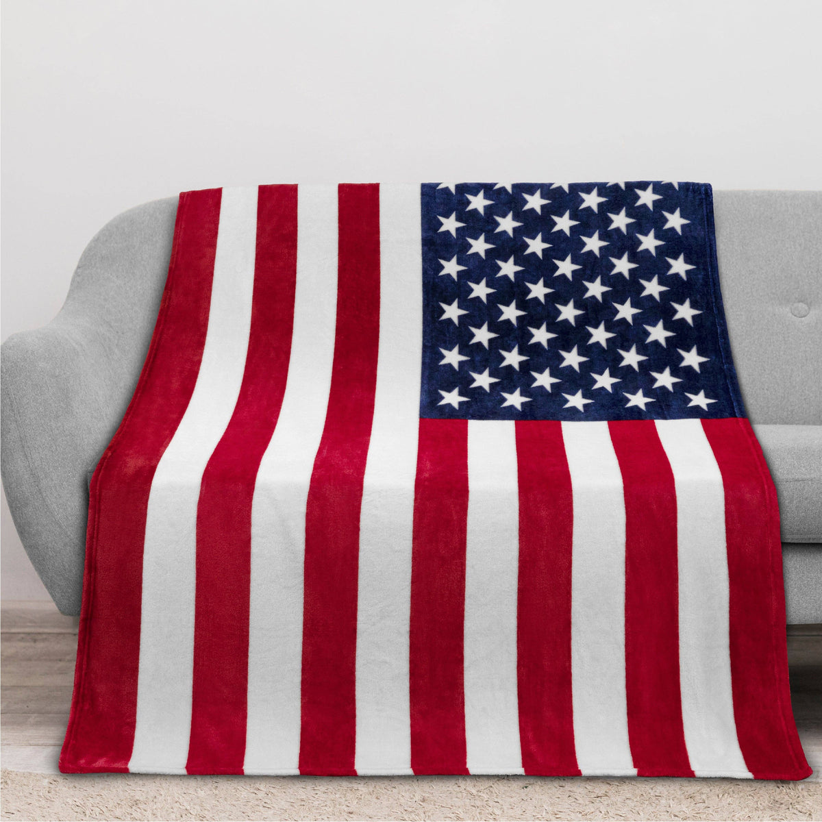 US FLAG SHERPA FLEECE
