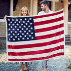 US FLAG SHERPA FLEECE