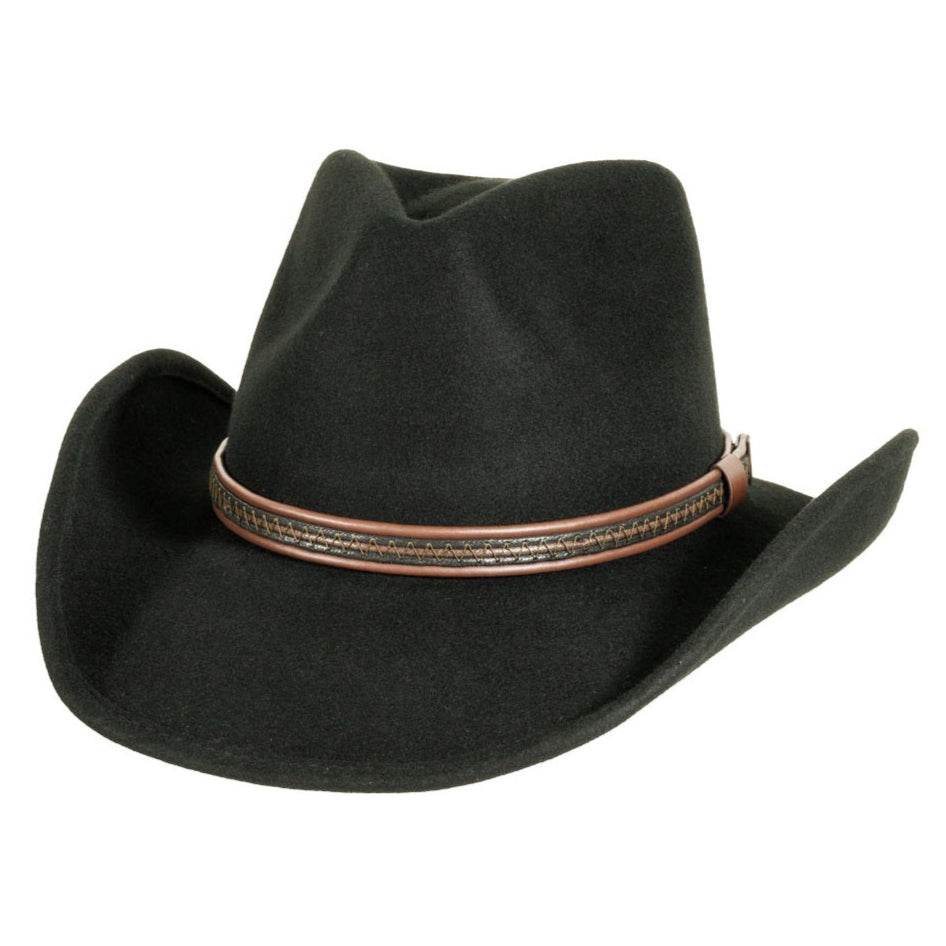 WESTERN OUTBACK HAT SHOWDOWN BLACK