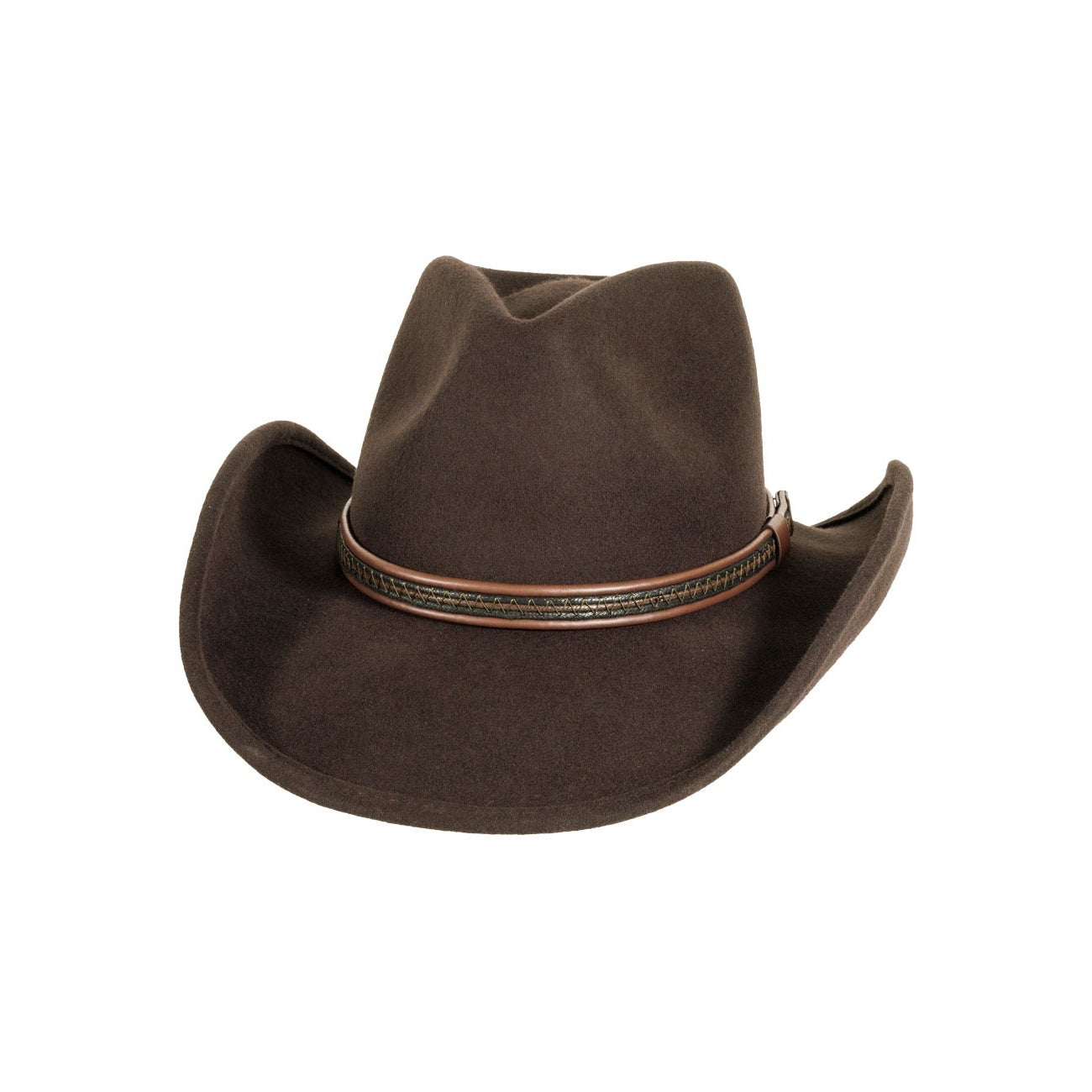 WESTERN OUTBACK HAT SHOWDOWN BROWN