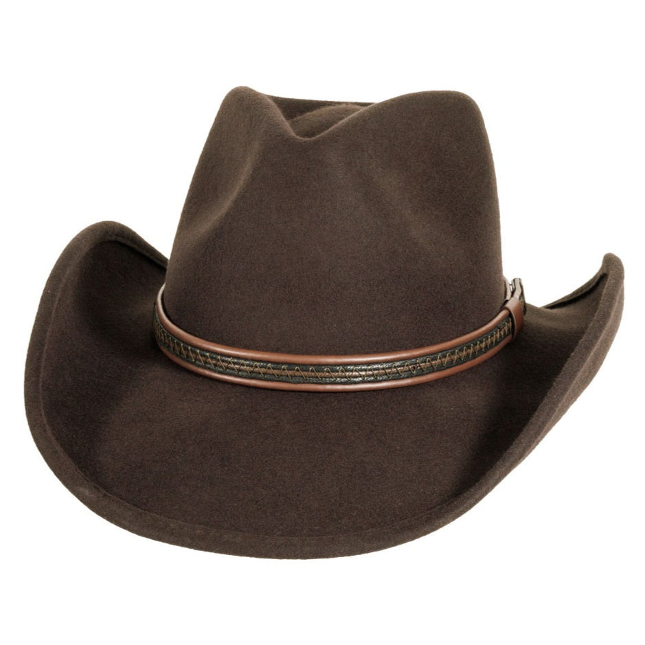 WESTERN OUTBACK HAT SHOWDOWN BROWN