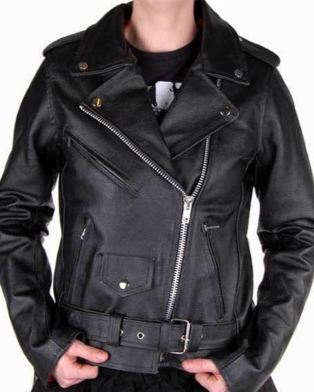 WOMENS ROCKABELLA LEATHER JACKET