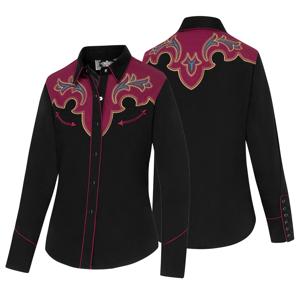 WOMEN'S WESTERN BLOUSE JENNA