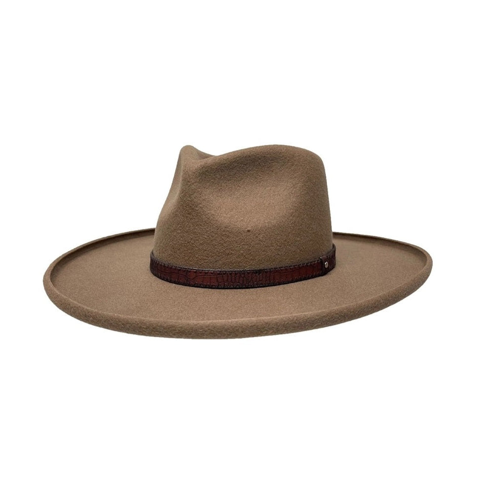 WOOL FELT HAT HUDSON BARK