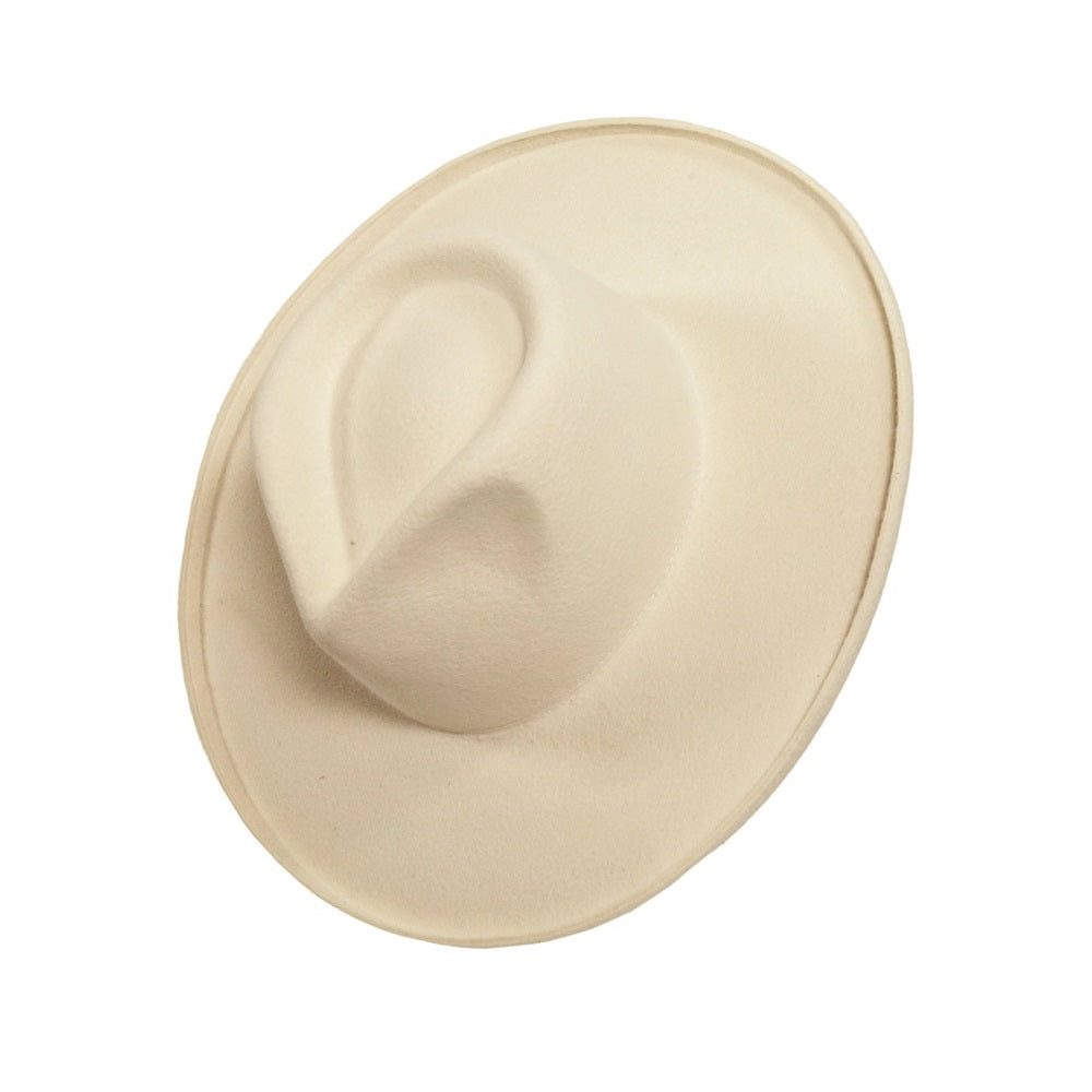 WOOL FELT HAT HUDSON WHITE