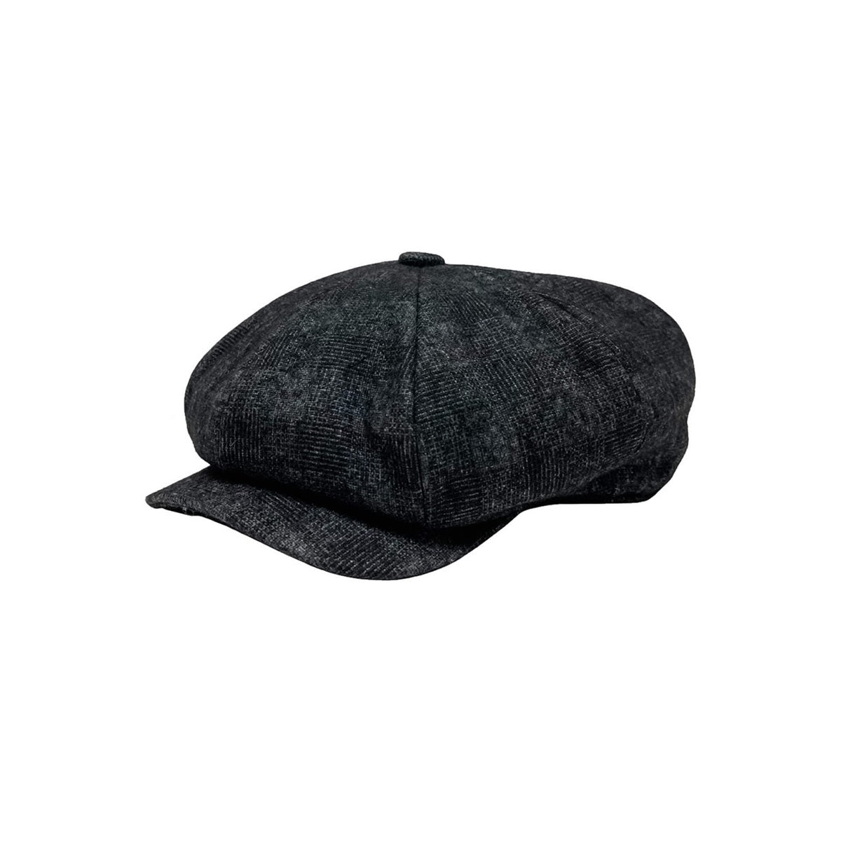 WOOL NEWSBOY CAP ARGO charcoal