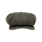 WOOL NEWSBOY CAP ARGO BROWN