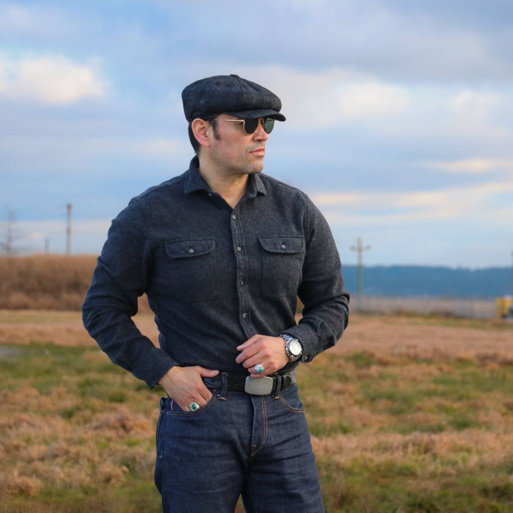 WOOL NEWSBOY CAP ARGO