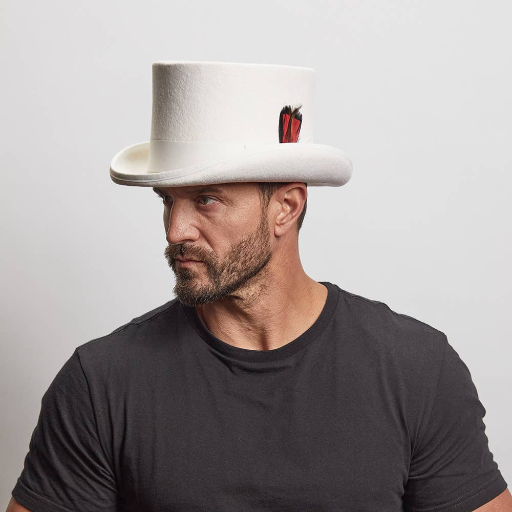WOOL TOP HAT MAJESTIC