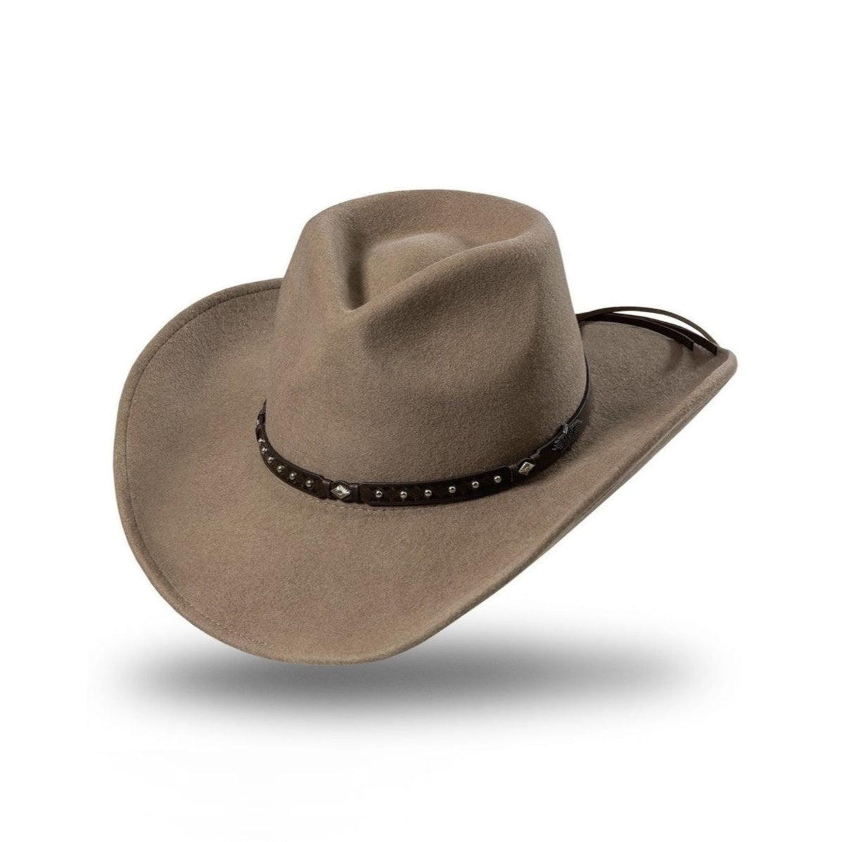 Western Felt Hat Reno Sand - Moldable Wool Felt Cowboy Hat