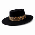Western Wool Felt handmade Hat Breeze - Black Cowboy Hat