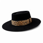 Western Wool Felt handmade Hat Breeze - Black Cowboy Hat