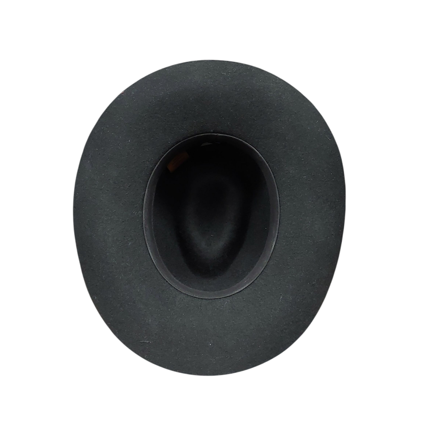 Western Wool Felt handmade Hat Thunder - Black Cowboy Hat