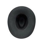 Western Wool Felt handmade Hat Thunder - Black Cowboy Hat