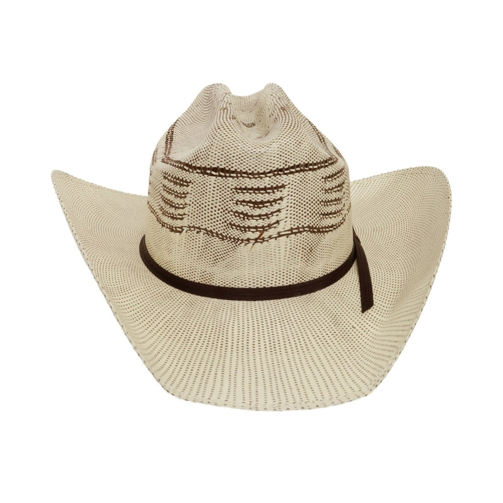 Western cowboy straw hat American Trail - Cattleman Shape