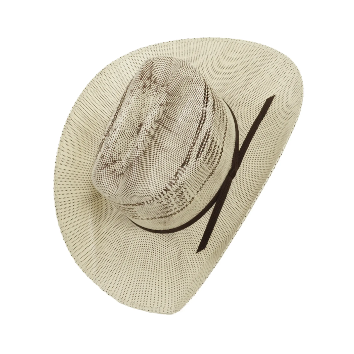 Western cowboy straw hat American Trail - Cattleman Shape