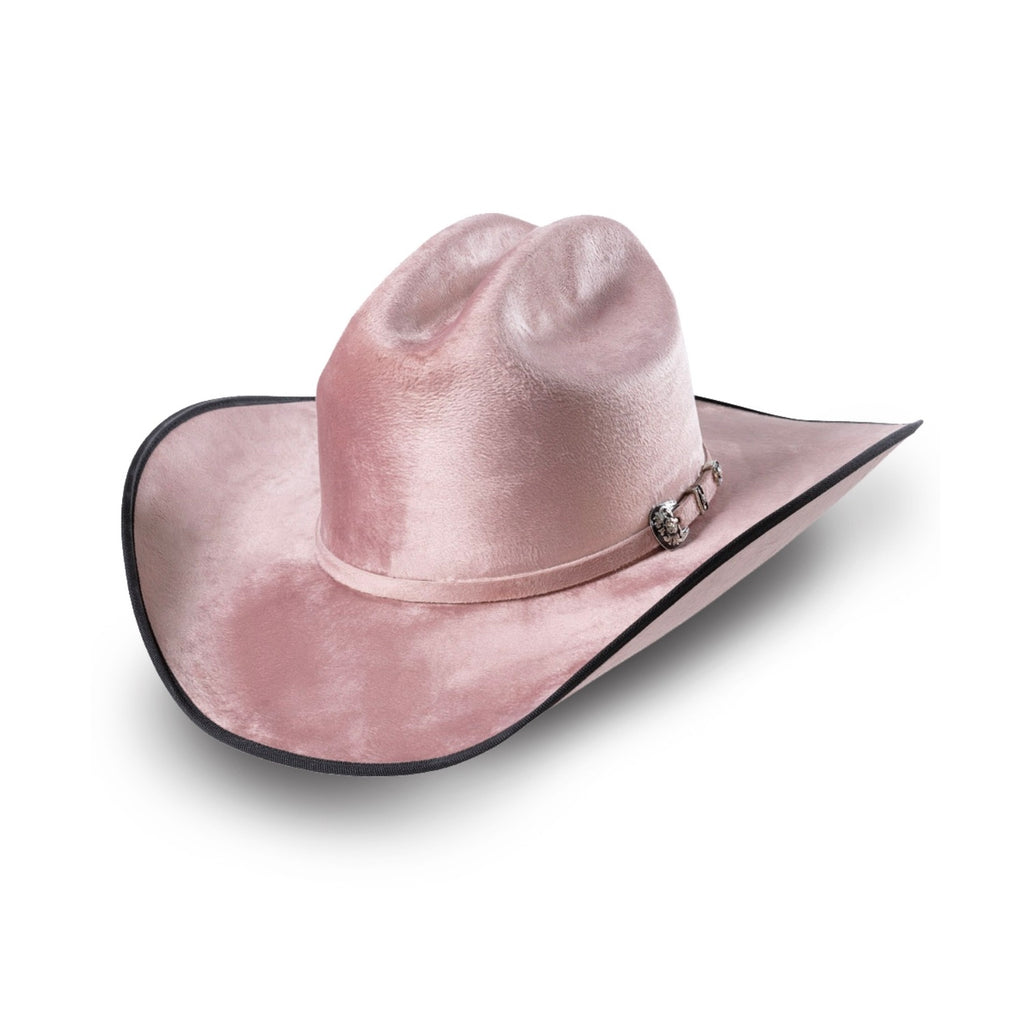 Western hat Belle rose