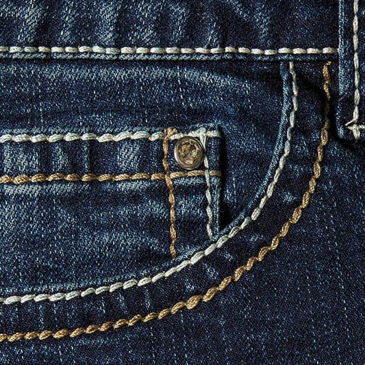 Women's Embroidered Bootcut Jeans Diamond - Premium Western Denim