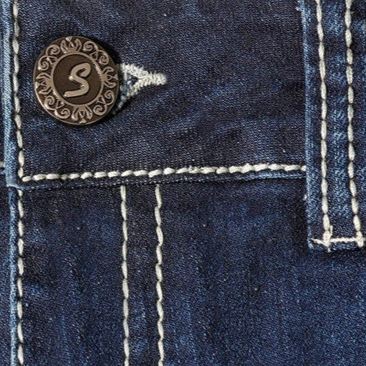 Women's Embroidered Bootcut Jeans Kimberly - Premium Western Denim