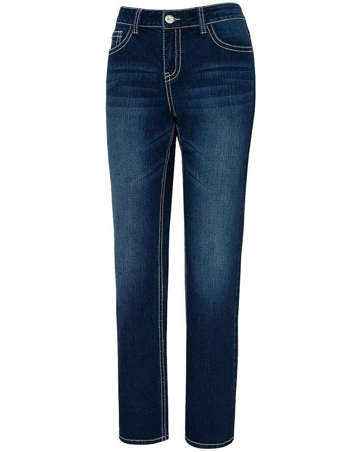 Women's Embroidered Bootcut Jeans Kimberly - Premium Western Denim