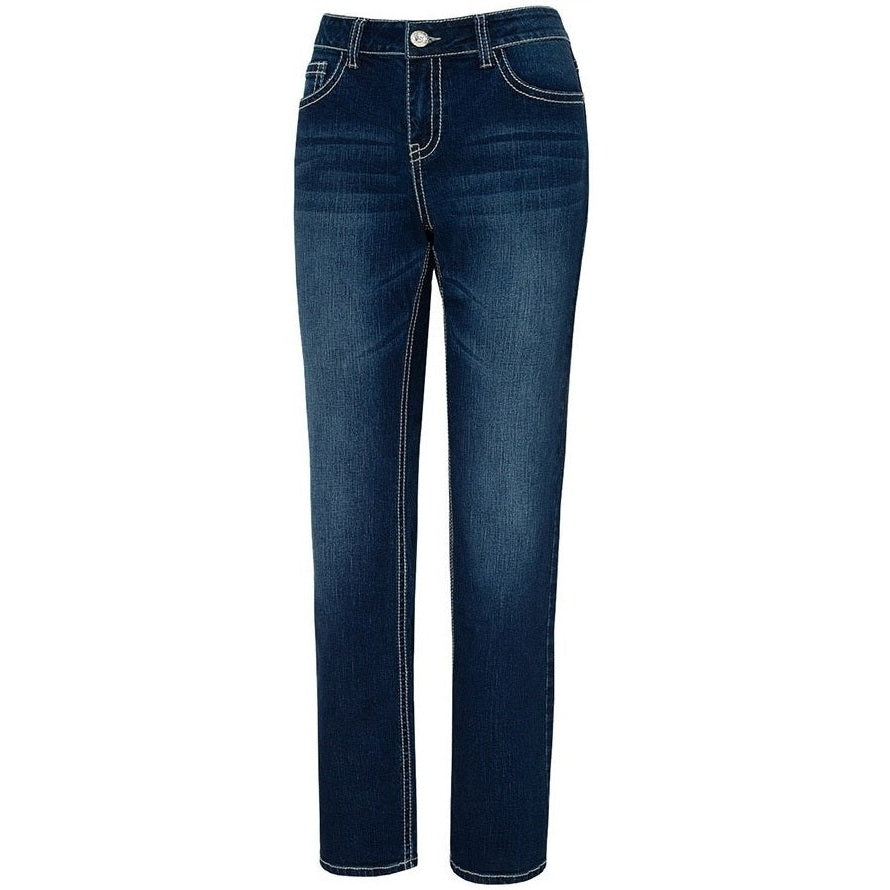 Women's Embroidered Bootcut Jeans Kimberly - Premium Western Denim