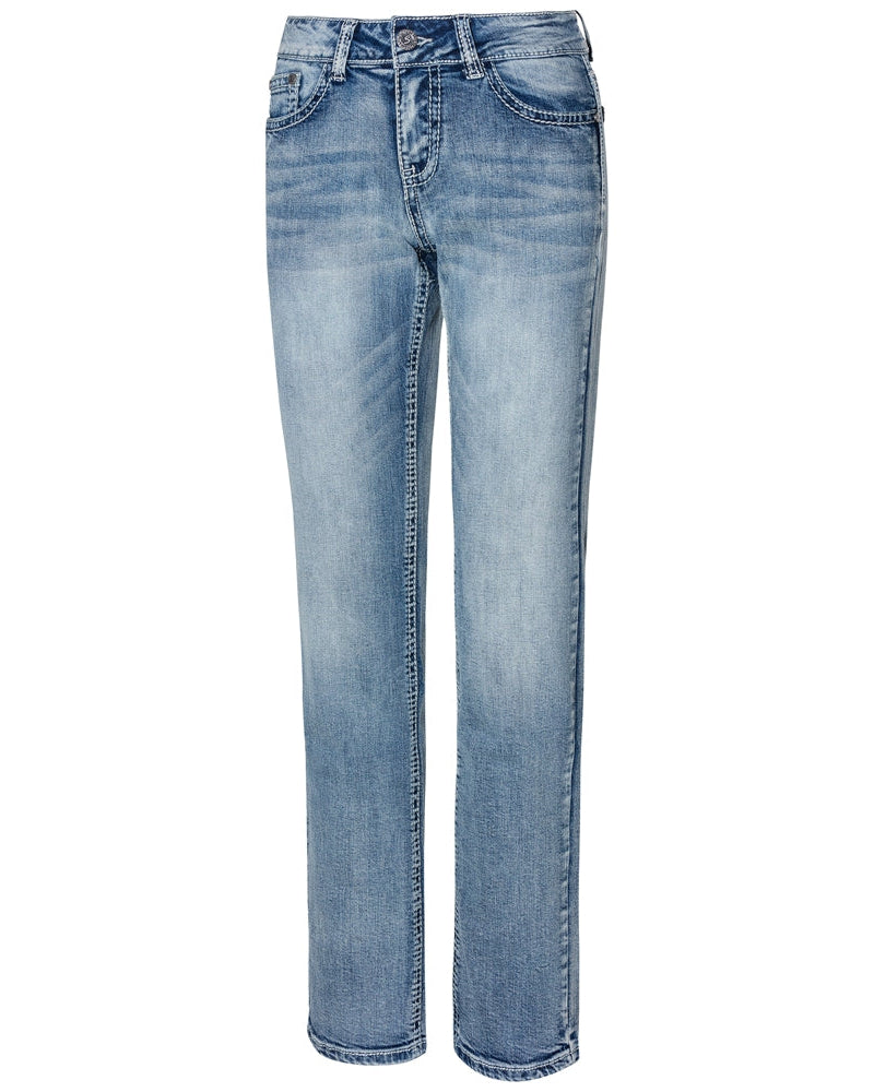 Women's Embroidered Bootcut Jeans Lexi - Premium Western Denim