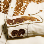 Women's Embroidered Western Blouse Janice - Elegant Cowgirl Shirt