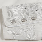 Women's White Western Blouse Hailey - Embroidered Rhinestones Cowgirl Shirt