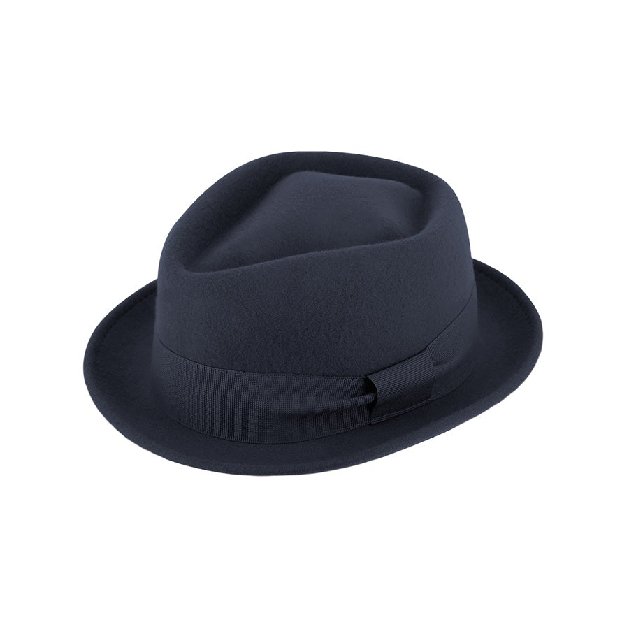 Wool Pork pie hat Diamond - Classic Unisex Fedora