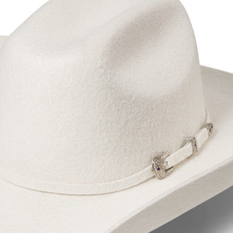 EXCLUSIVE WHITE HAT WYOMING SILVERBELLY