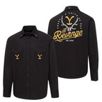 Official Yellowstone Western Shirt - For Revenge Embroidered