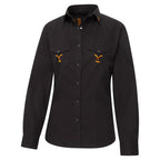 Yellowstone women's Western Blouse Protect the Family