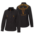 Yellowstone women's Western Blouse Protect the Family
