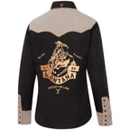 Yellowstone series women's blouse Cowgirl back