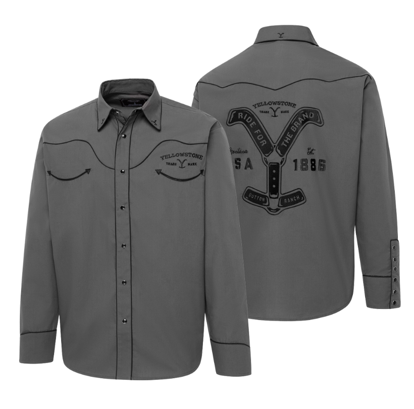 YELLOWSTONE SHIRT RIDE FOR THE BRAND