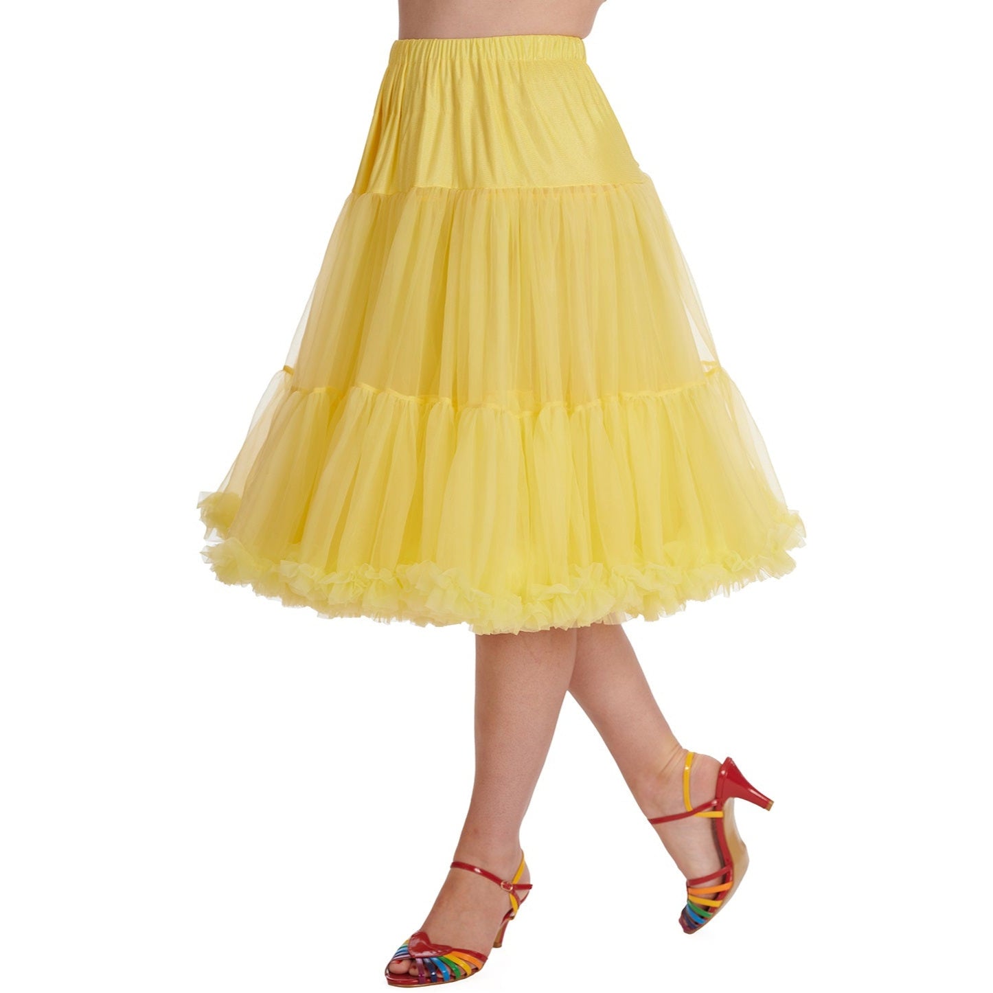 Kollane alusseelik petticoat