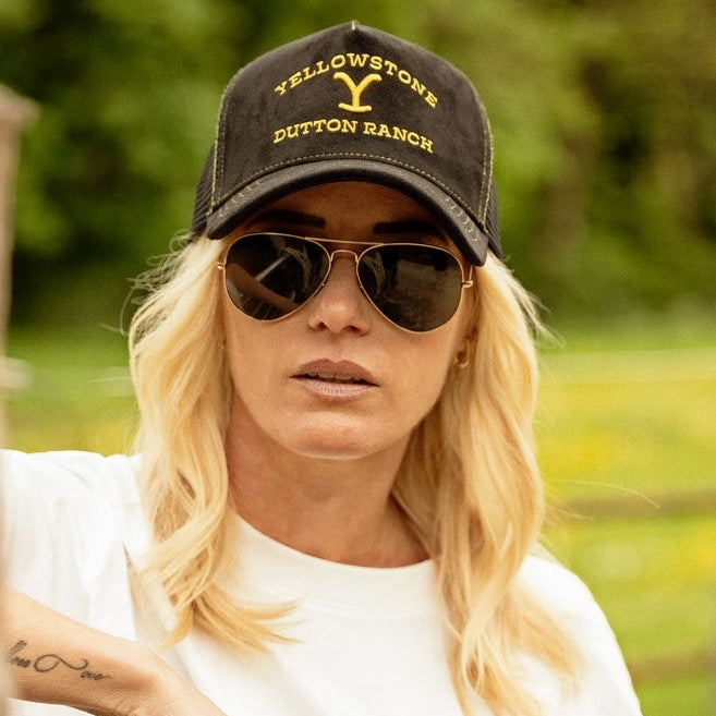 Yellowstone Dutton Ranch Trucker Cap - Premium Yellowstone Edition Snapback