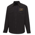 Yellowstone Dutton Ranch Western Shirt — Two-Tone Premium Embroidery