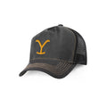 Yellowstone Edition Gray Trucker Cap - Premium Snapback Hat