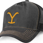 Yellowstone Edition Gray Trucker Cap - Premium Snapback Hat