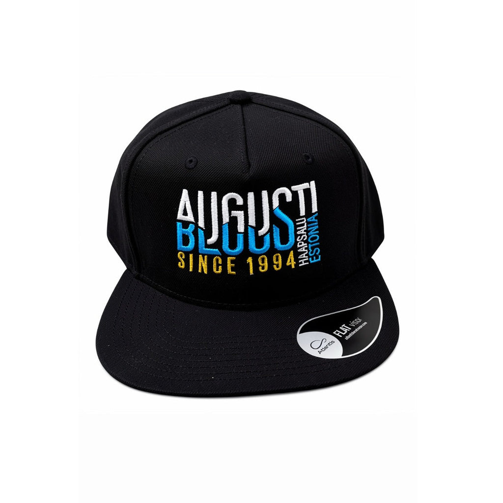 Augustibluus Flat Brim Snapback Cap - Black Official Festival Merch