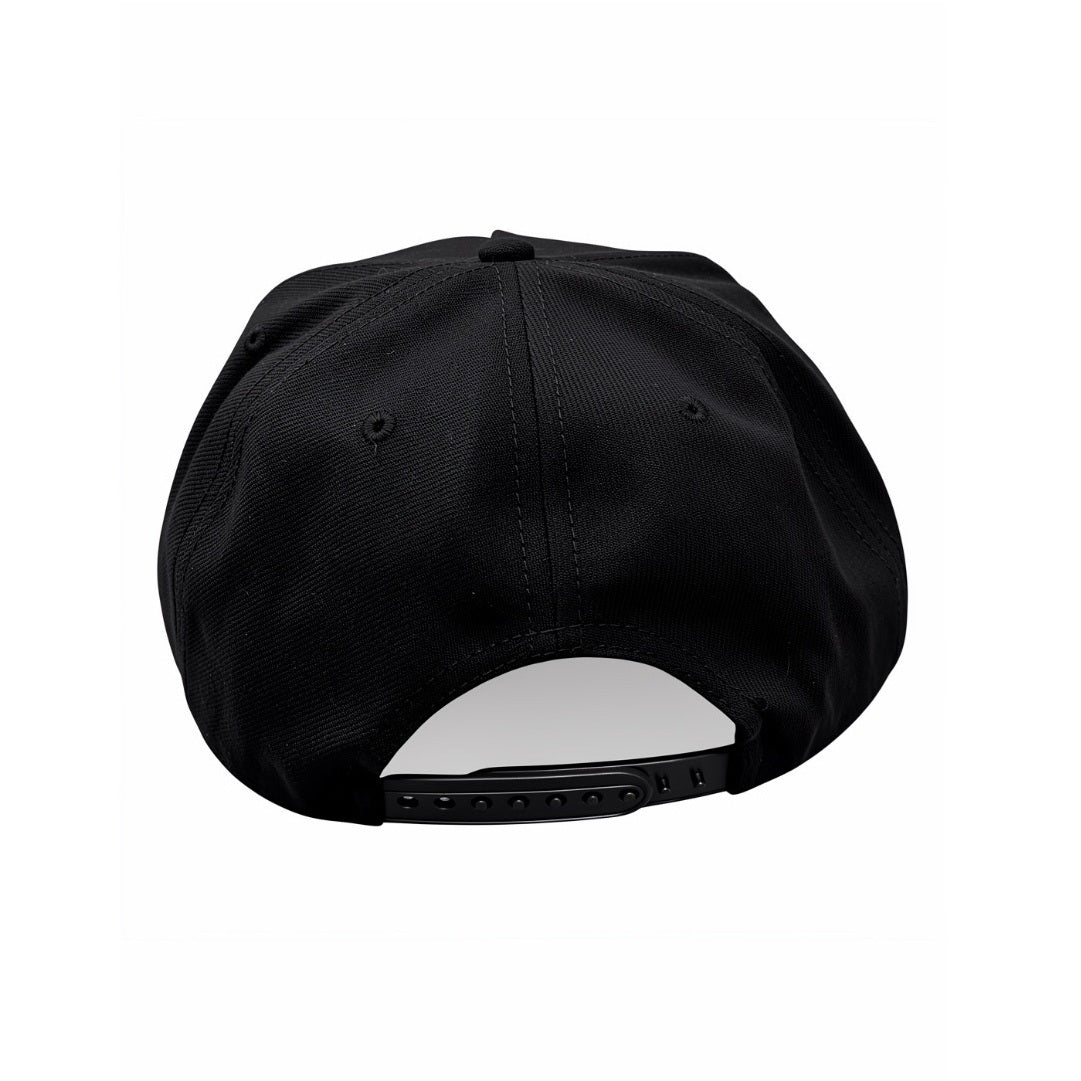 Augustibluus Flat Brim Snapback Cap - Black Official Festival Merch